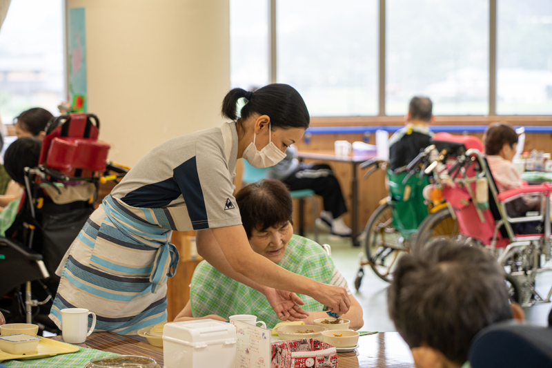 障がい者支援施設　風景