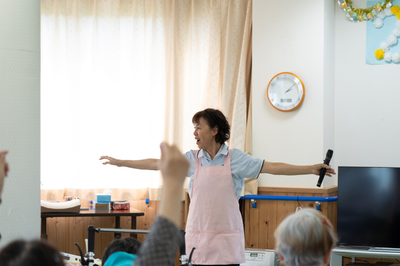 障がい者支援施設　風景